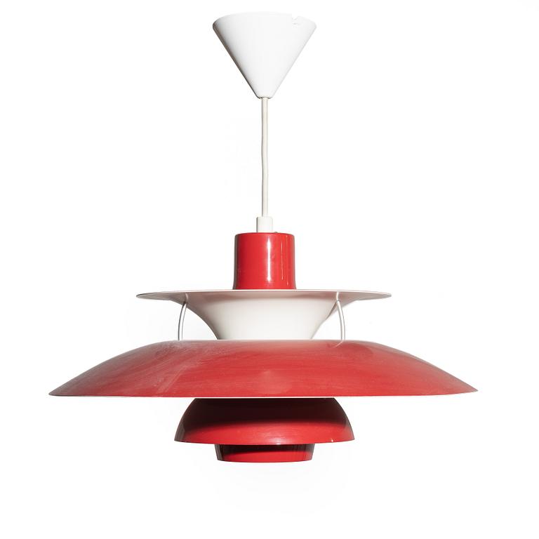 Poul Henningsen, Taklampa, "PH5", Louis Poulsen, Danmark.