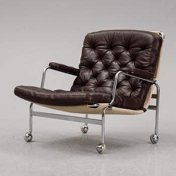 A 'Karin 73' easy chair by Bruno Mathsson for Dux.