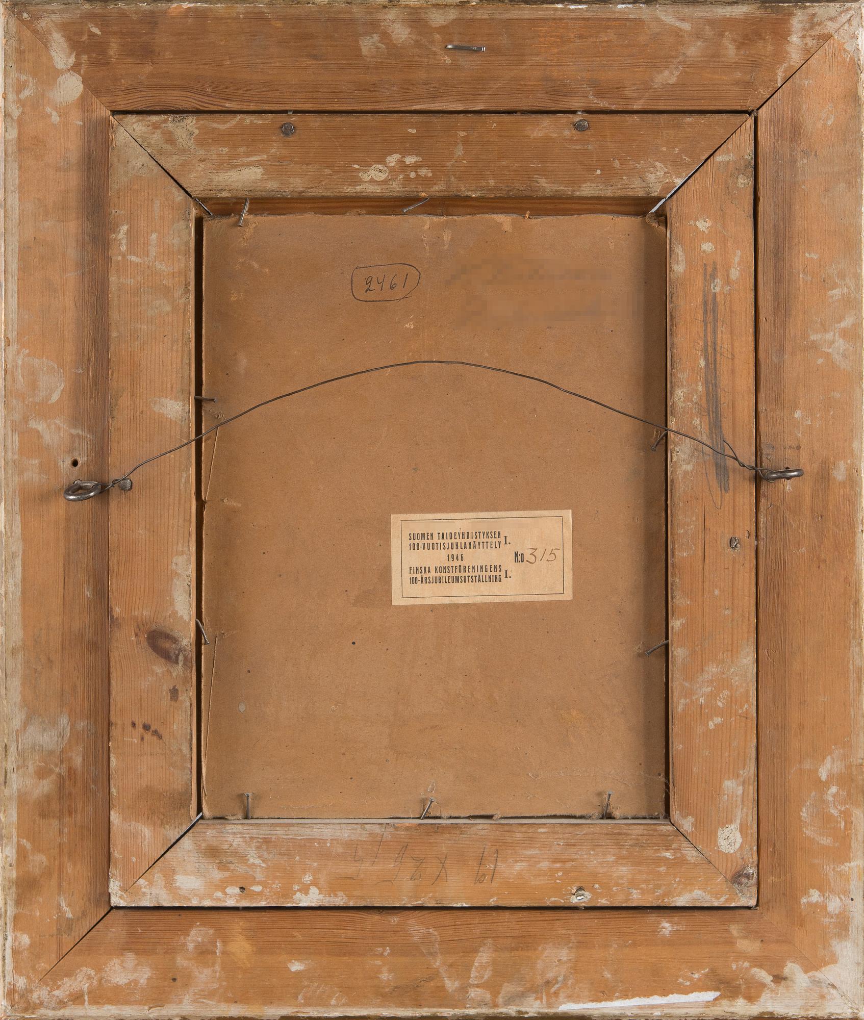 Torsten Wasastjerna, Natt.