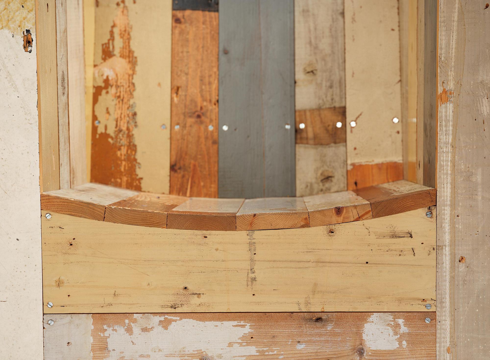 Piet Hein Eek, Armchairs, a pair, “Large Scrapwood Chair”, the Netherlands, after 2008.
