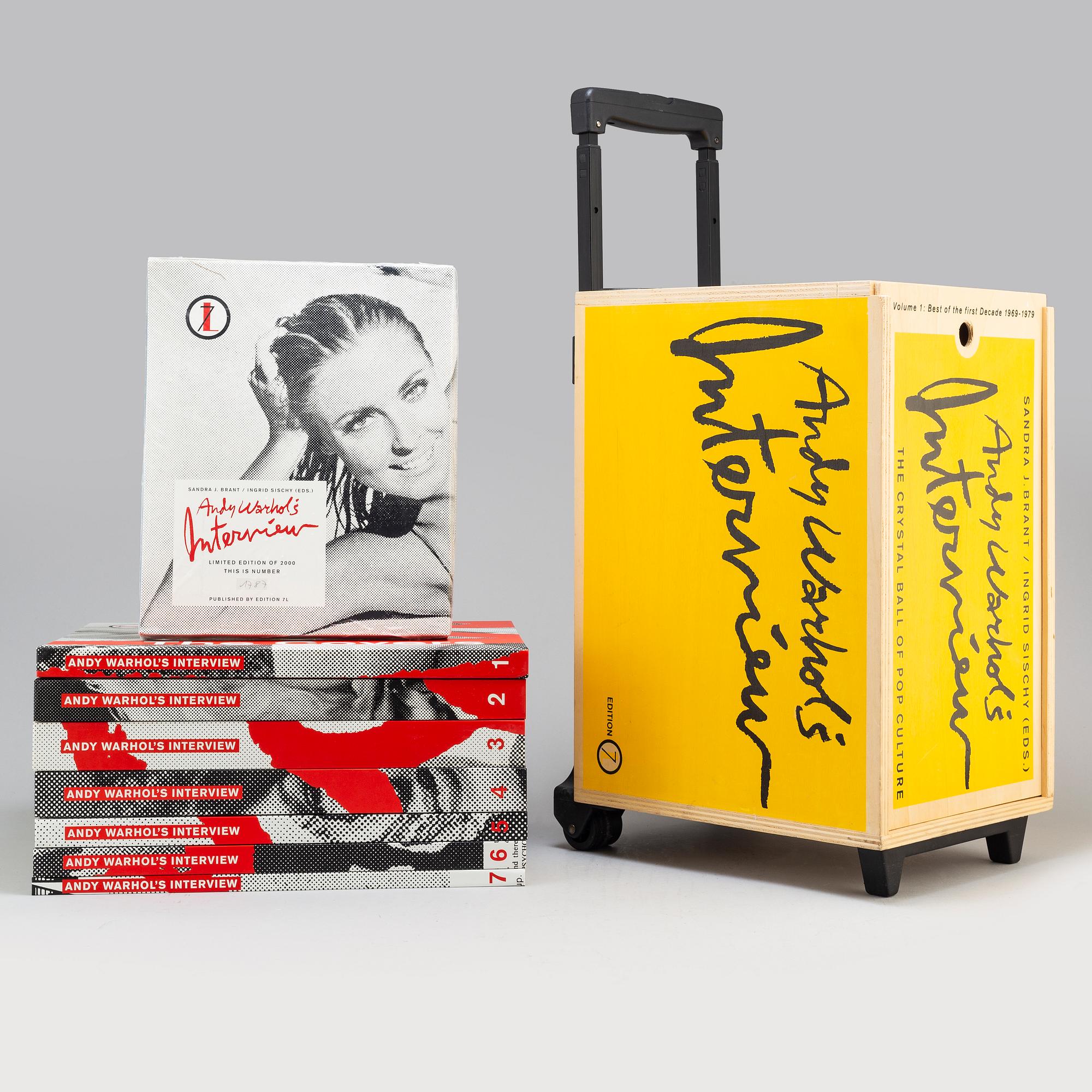 Andy Warhol's Interview (7 volume box set) | Zimmer Stewart