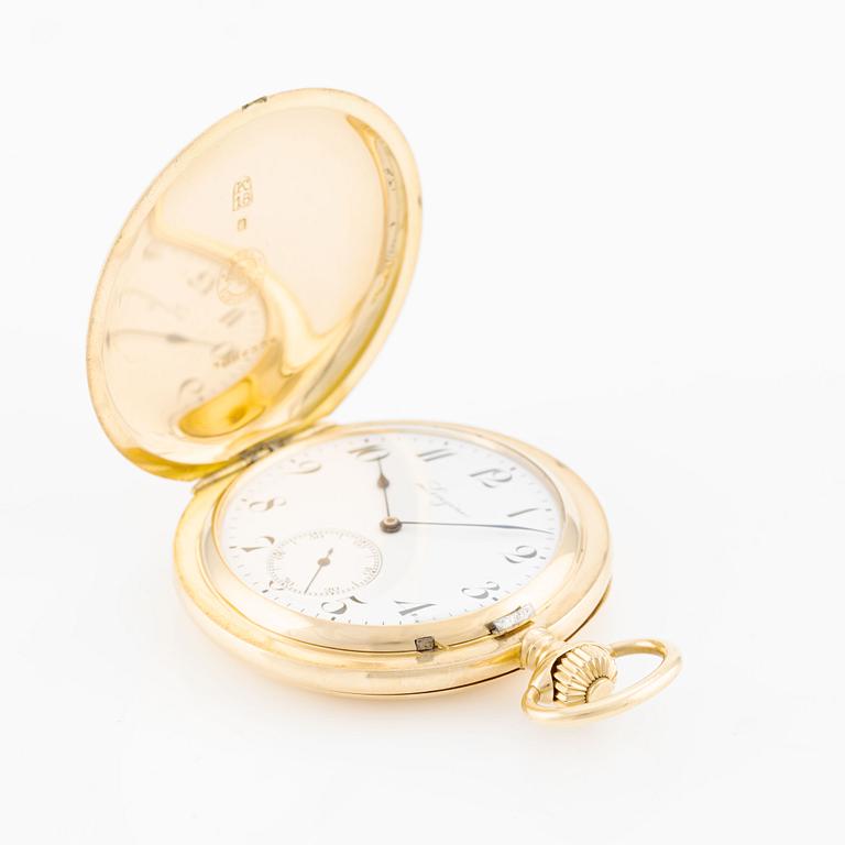 Collection of Twelve Exclusive Gold Pocket Watches, Patek Philippe, Vacheron & Constantin, Omega, IWC, and others.