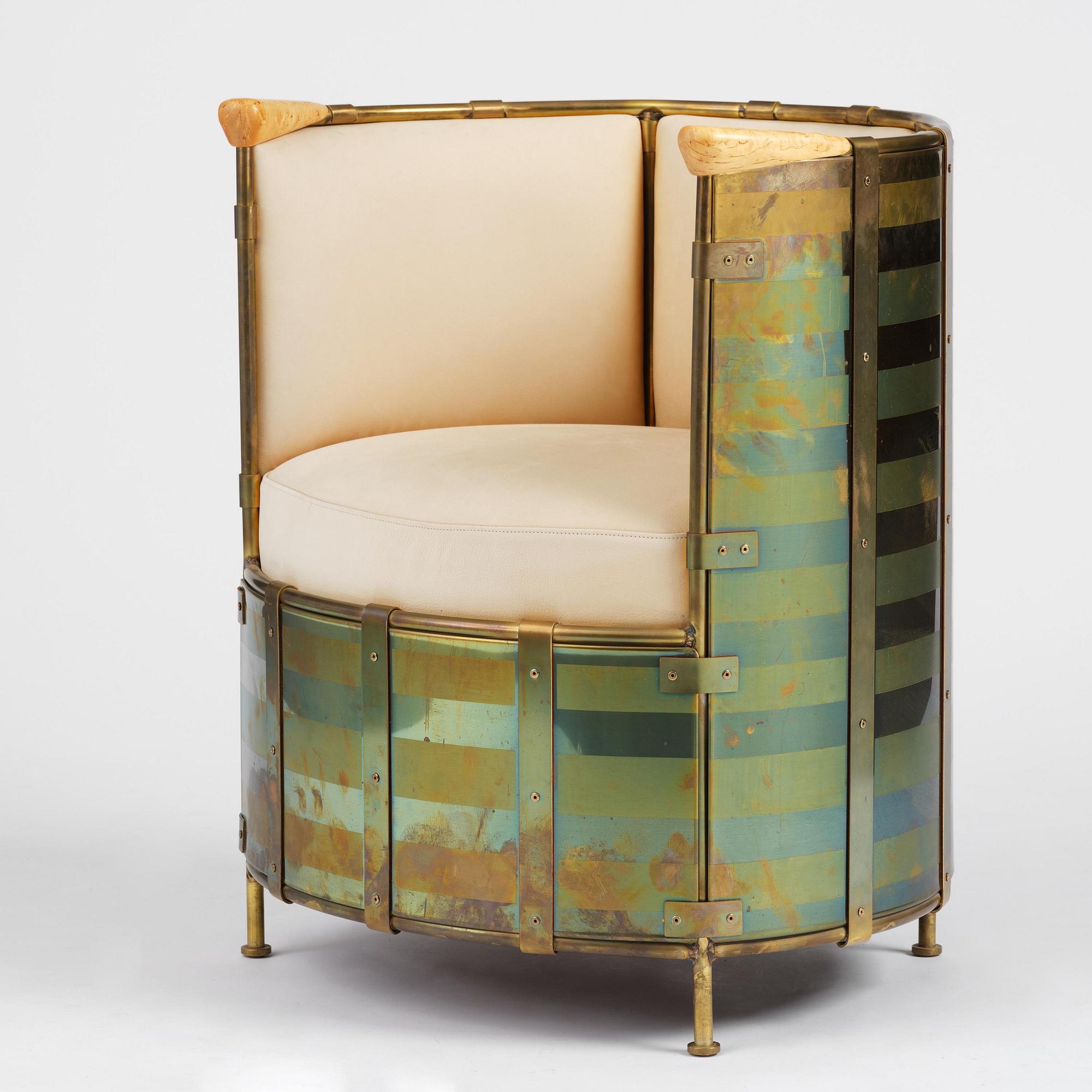 Mats Theselius, fåtölj, "El Dorado", ed. 80/360, Källemo, Värnamo, efter 2002.