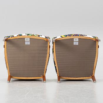 Josef Frank, a pair of model 969 armchairs, Svenskt Tenn, 2014.