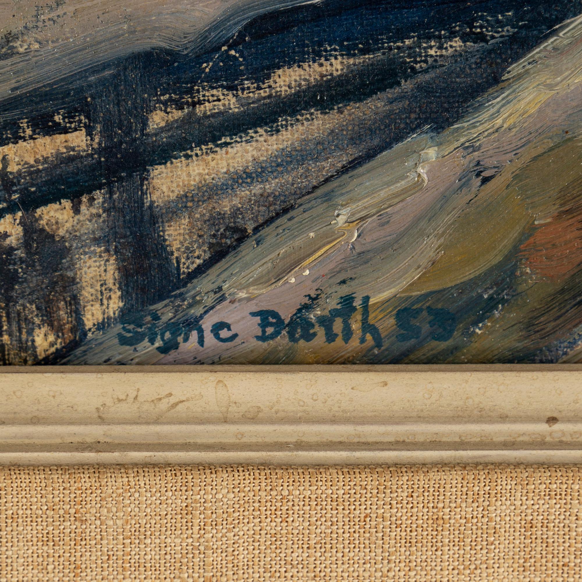 SIGNE BARTH, oil on canvas/panel, signed and dated -53.