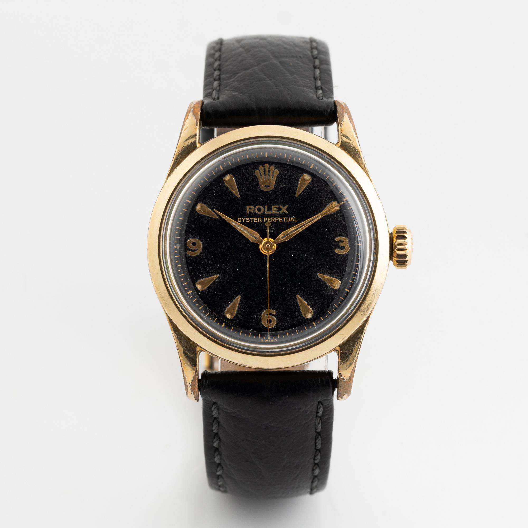Rolex, Oyster Perpetual, wristwatch, 33.5 mm.