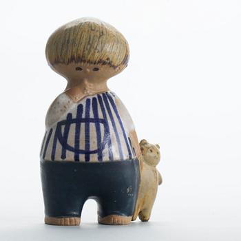FIGUR, stengods, "Malin", Lisa Larson, Gustavsberg.