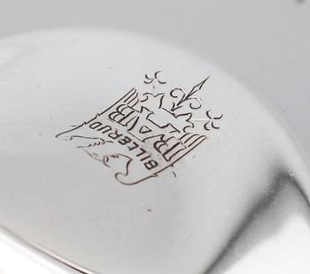 LJUSSTAKAR 1 par, silver, BEFA, Göteborg 1970.