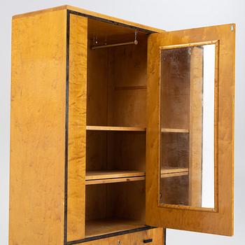 A Swedish birch cabinet, 1930's.