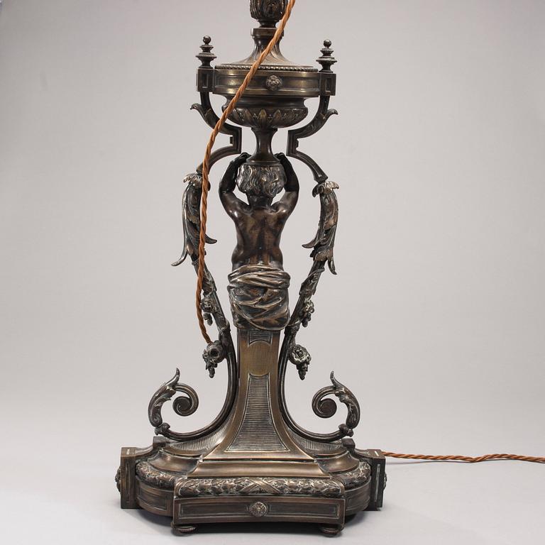 LAMPFOT, 1800-talets senare hälft.