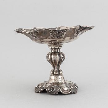 Carl Nyström, a silver tazza, Stockholm, 1854.