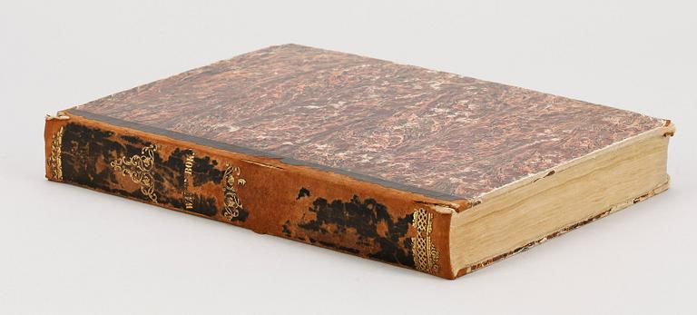 BOK, "Sweriges Rikes Ridderskaps och Adels Wapenbok", av Daniel Gustaf Cedercrona, Stockholm 1746.