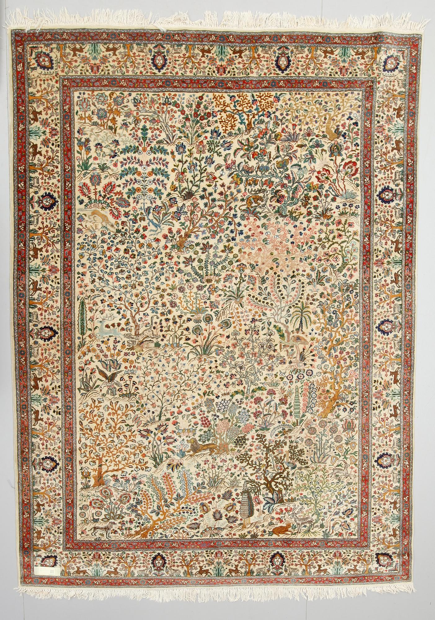 MATTA, figural, Täbriz, 297 x 210 cm.