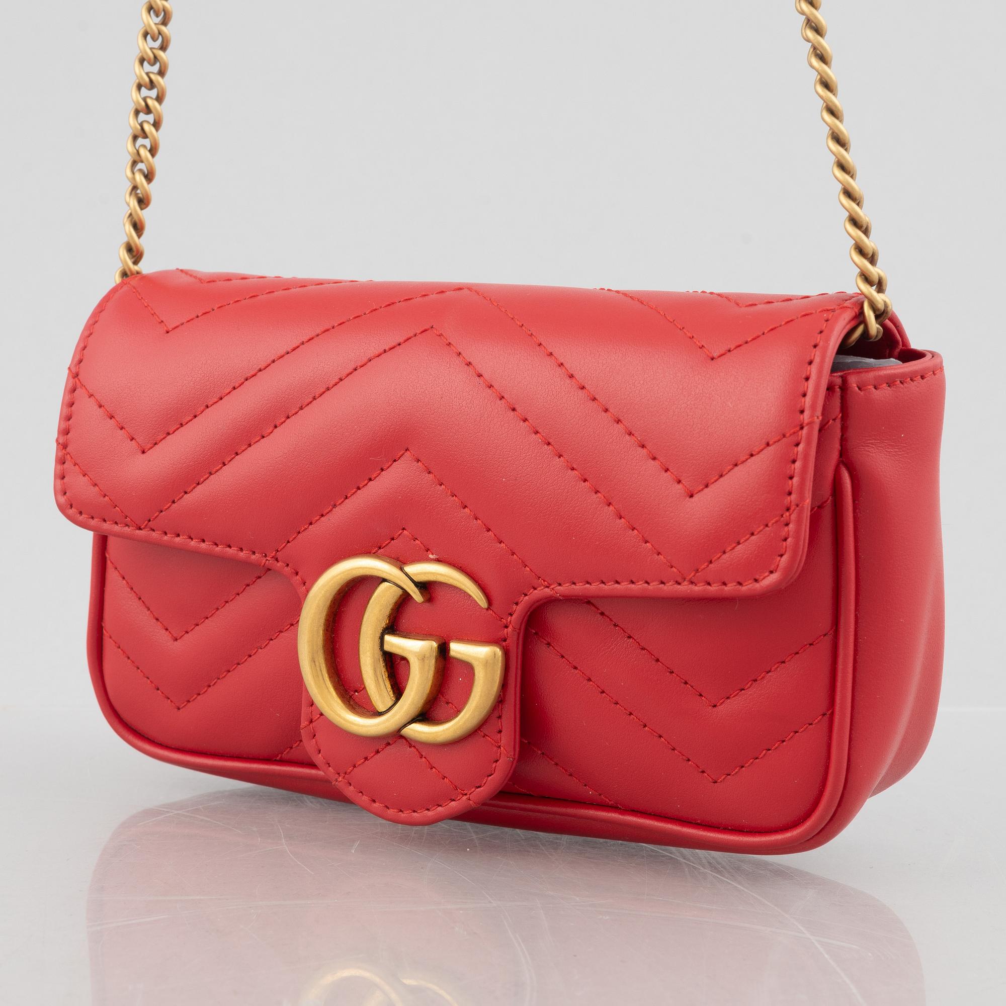 Gucci, väska, "GG Marmont Super Mini".