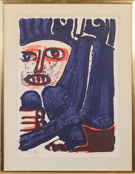 Bengt Lindström · BENGT LINDSTRÖM, färglitografi, signerad och numrerad E.A.