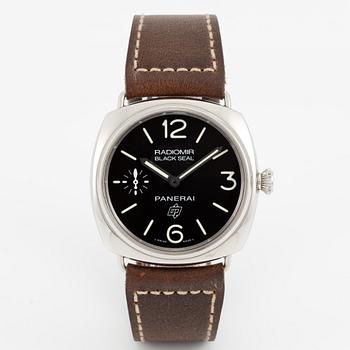 Panerai, Radiomir, Black Seal Logo, armbandsur, 45 mm.