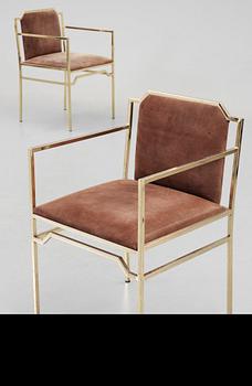 MATBORD samt STOLAR, 4 st, Italien 1970-tal.