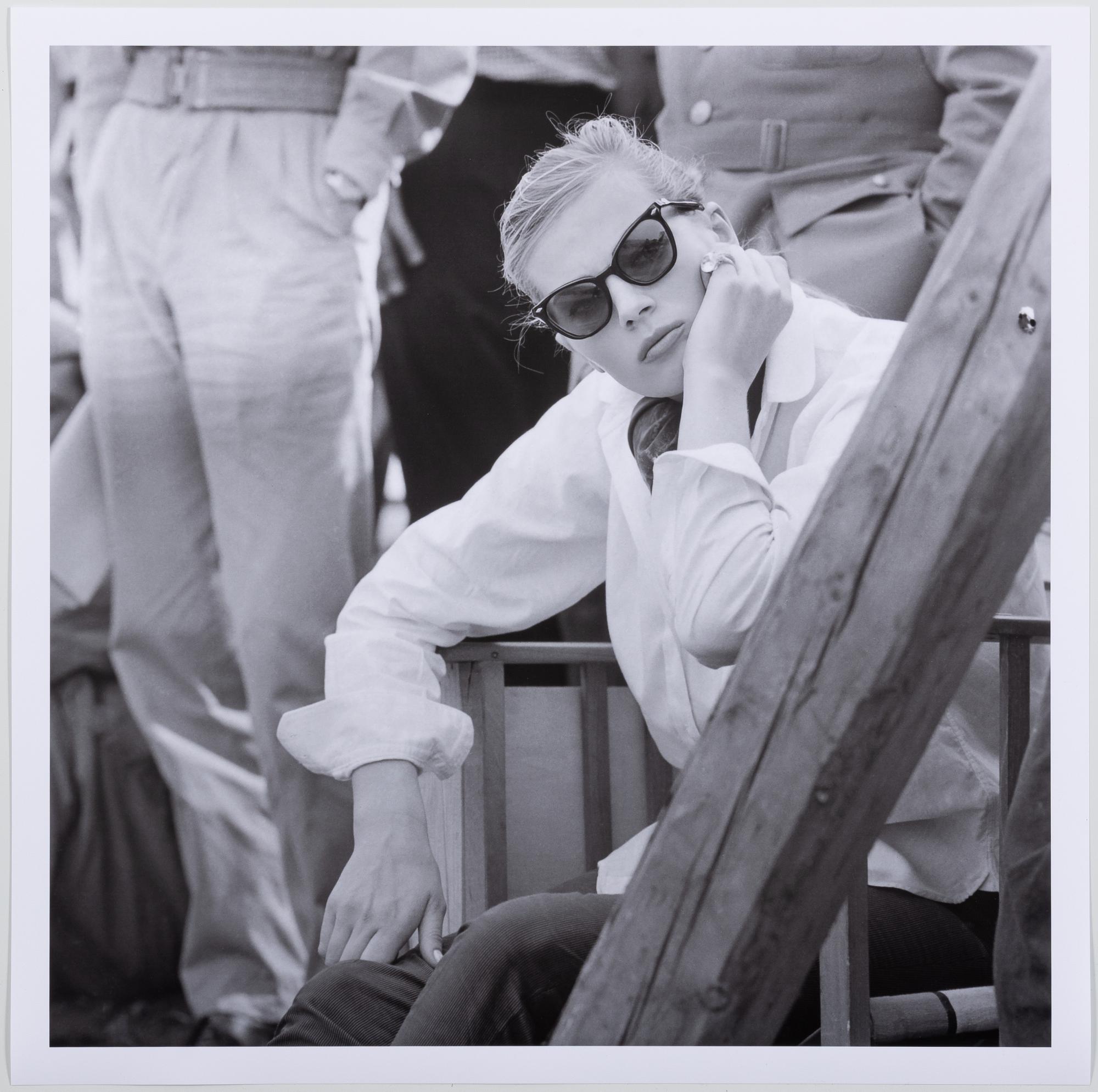 Per-Olow Anderson, "Anita Ekberg", 1956 during the Paramount production of "War and Peace".