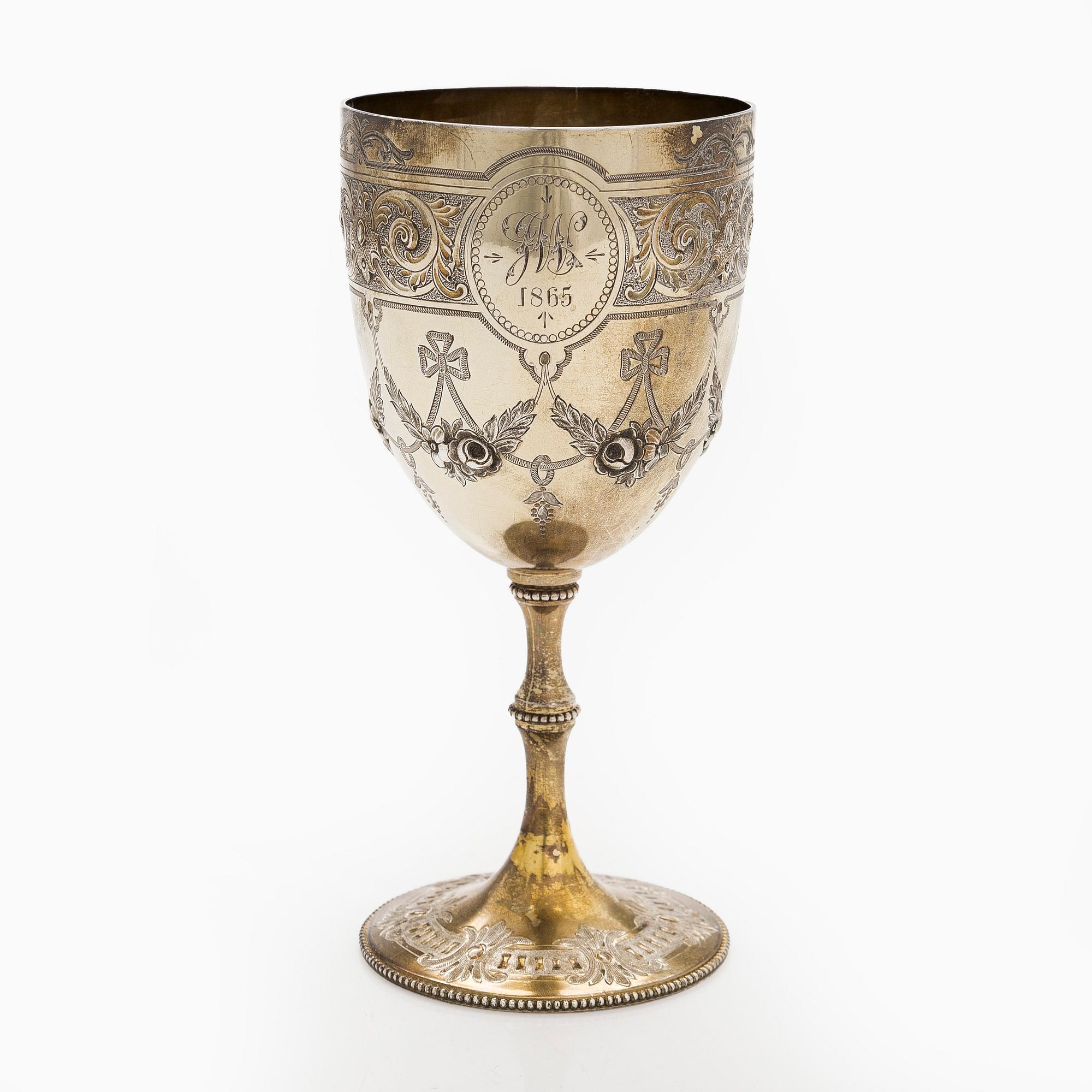 Thomas Smily, Pikari, sterlinghopea, Lontoo 1865.