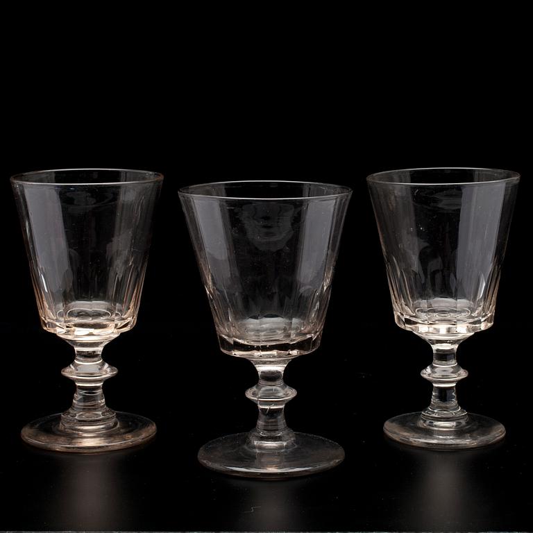 DRICKSGLAS, 3+7, 1800-tal.