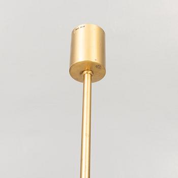 A Josef Frank brass table lamp nr 2332 for Firma Svenskt Tenn later part of the 20th century.