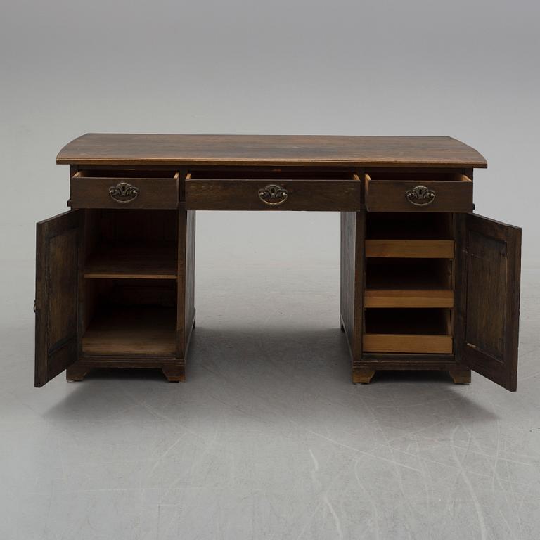 An early 20th century writing desk.