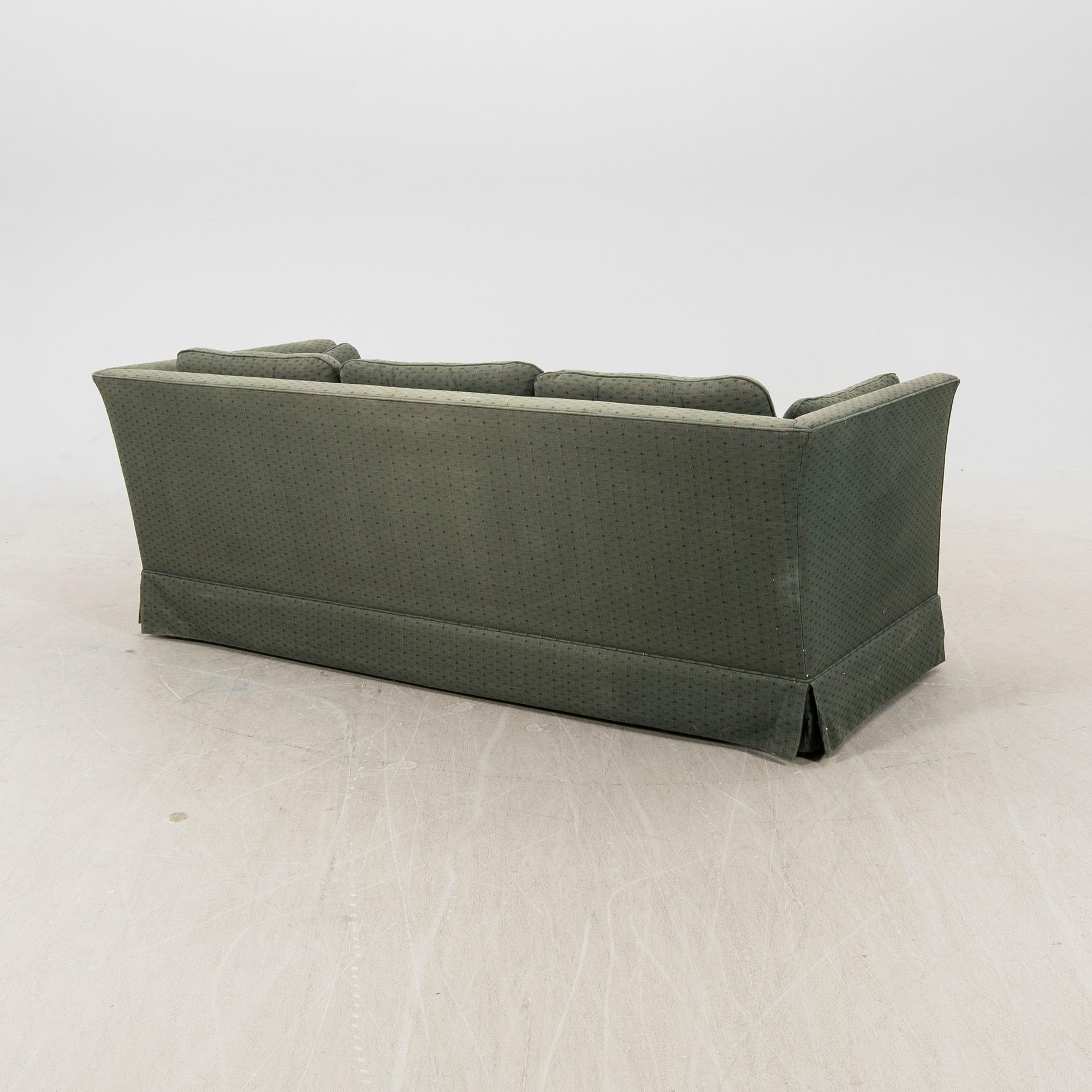 A three-seater sofa from the second half of the 20th century.