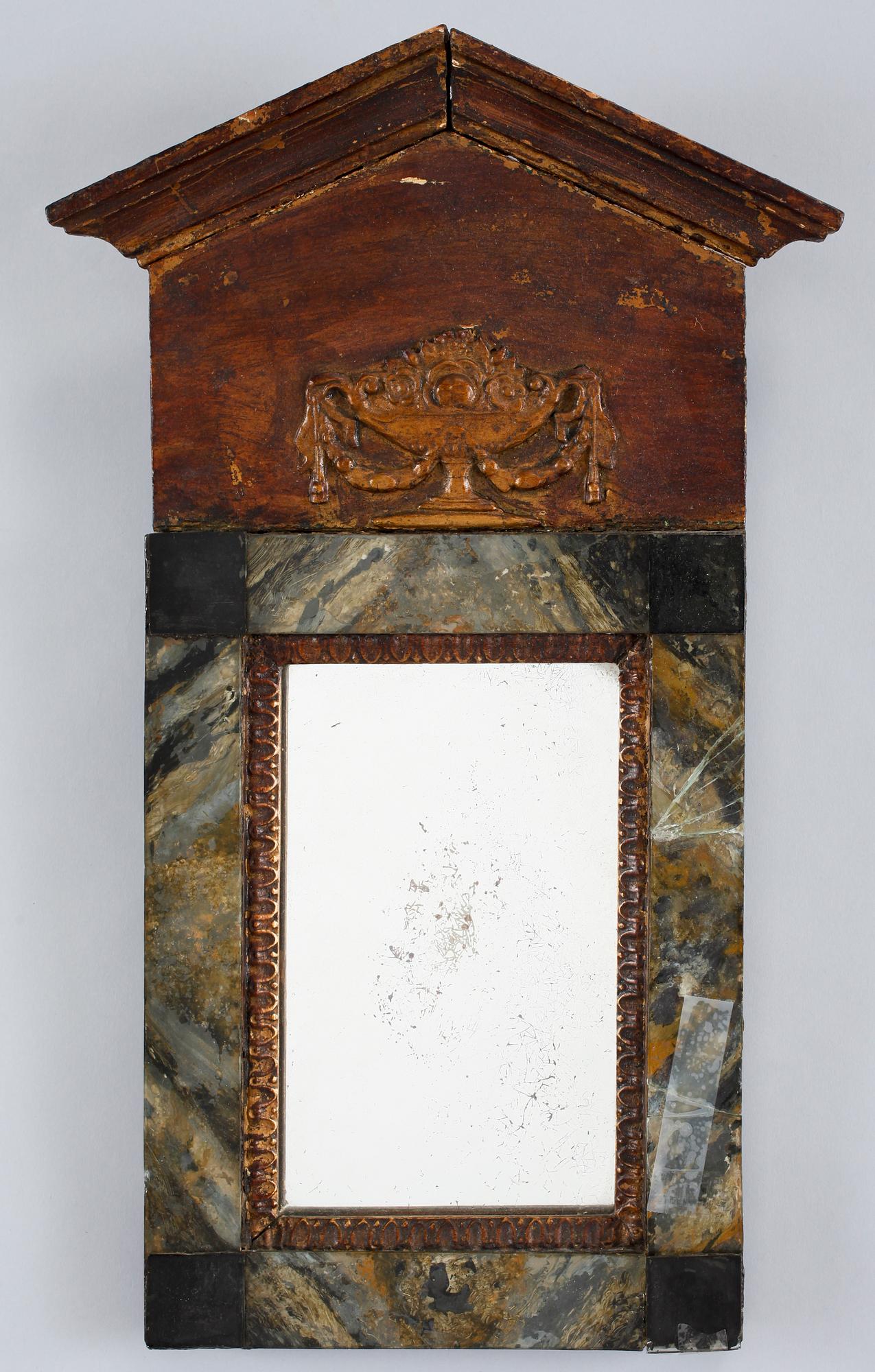 SPEGEL, sk glasmästarespegel, Karl Johan, 1800-talets första hälft.