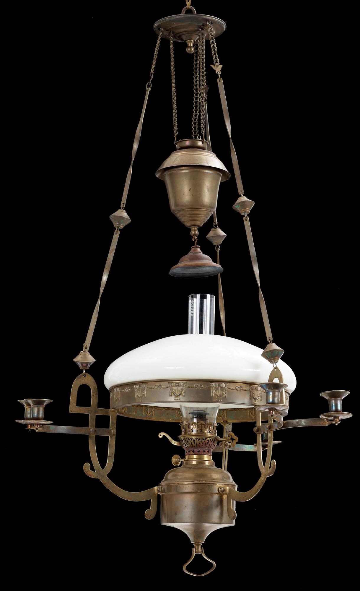 TAKFOTOGENLAMPA, jugend, 1900-talets början. H ca 60.