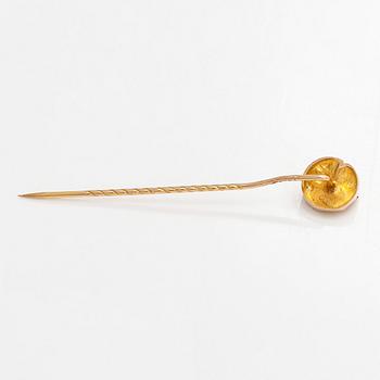 Björn Weckström, kråsnål, "Trollhjulen", 14K guld, Lapponia 1973.