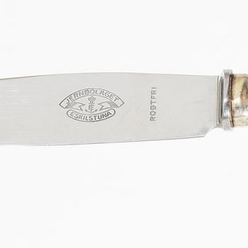 An 18 piece silver cutlery service, including Stehn M B, Halmstad 1926.