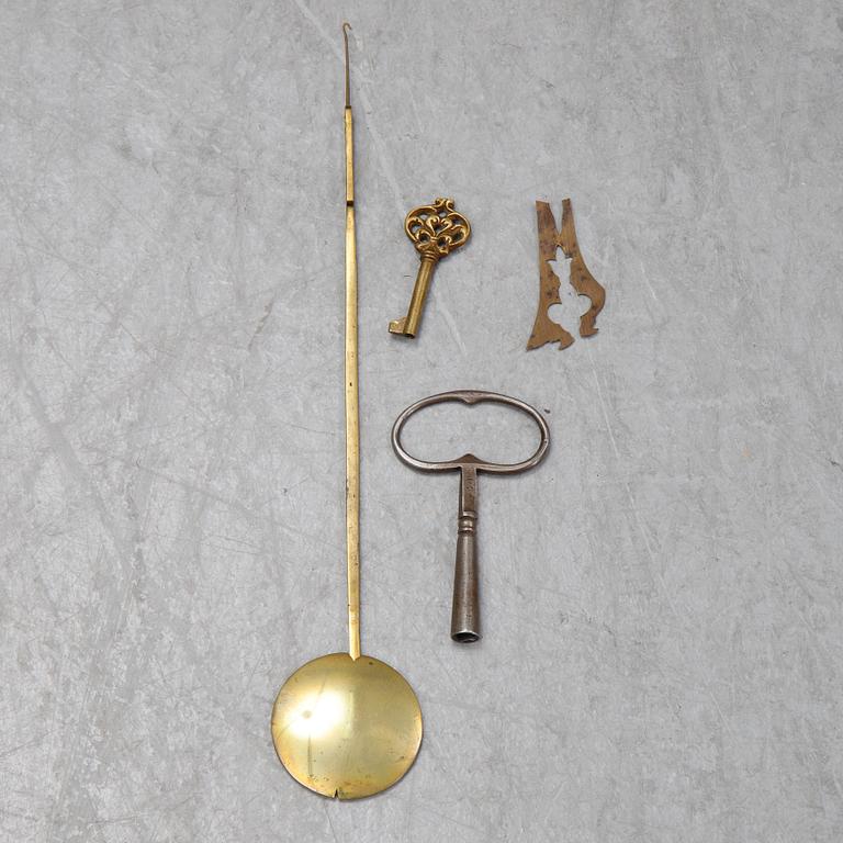 Bordspendyl, Louis XV-stil, Frankrike, 1800-tal.