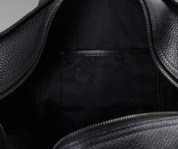 MULBERRY, black leather tote bag.