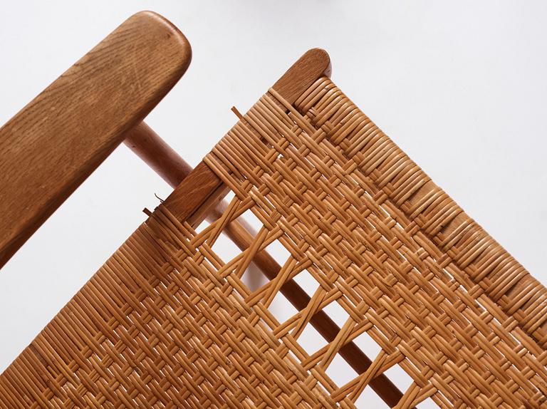 Hans J. Wegner, fåtöljer, ett par, CH27, Carl Hansen & Søn, Danmark 1950-60-tal.