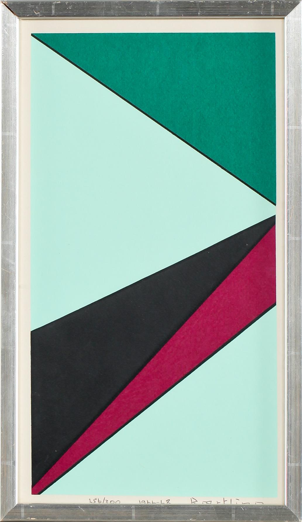 OLLE BAERTLING, färgserigrafi, daterad 1966-68, numrerad 256/300.
