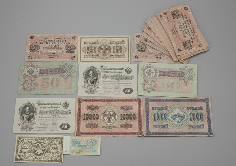 PARTI SEDLAR, ca 108 st, Ryssland 1899-1991.