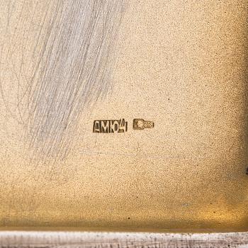 Savukerasia, hopeaa, niello, Neuvostoliitto, Moskovan Neljäs jalokiviartelli 1954-60.