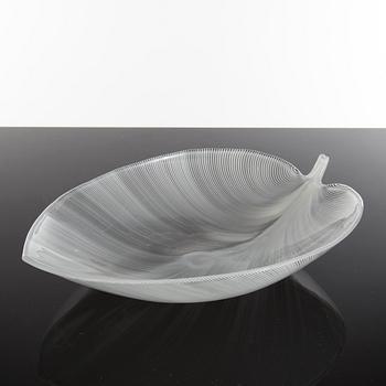 TYRA LUNDGREN, skål, Venini, Murano, 1940-/50-tal.