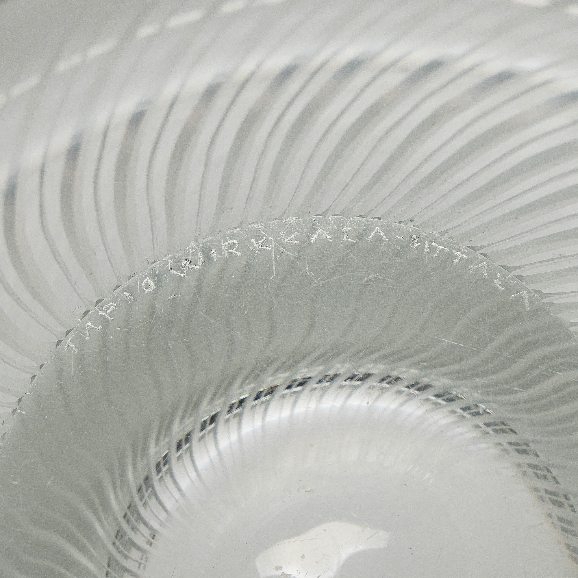Tapio Wirkkala, malja,"3362", signeerattu Tapio Wirkkala, Iittala.