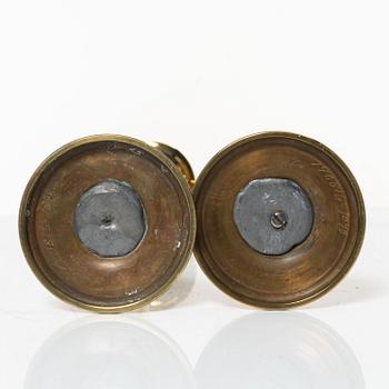 A pair of model 2539 candlesticks, Svenskt Tenn.