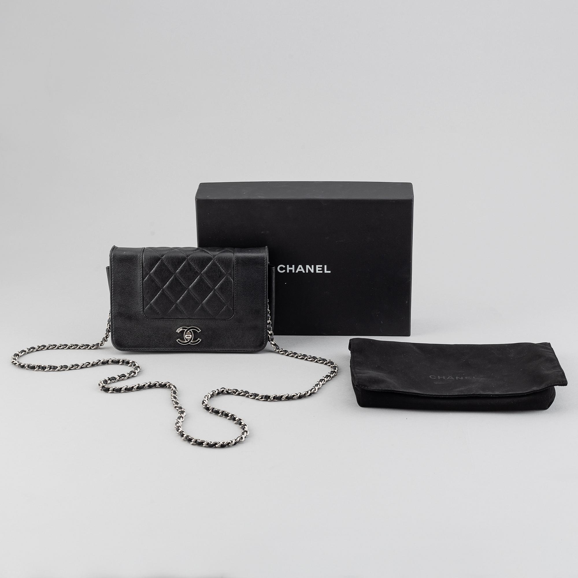 Chanel, a black leather 'Mademoiselle' handbag, 2016-2017.