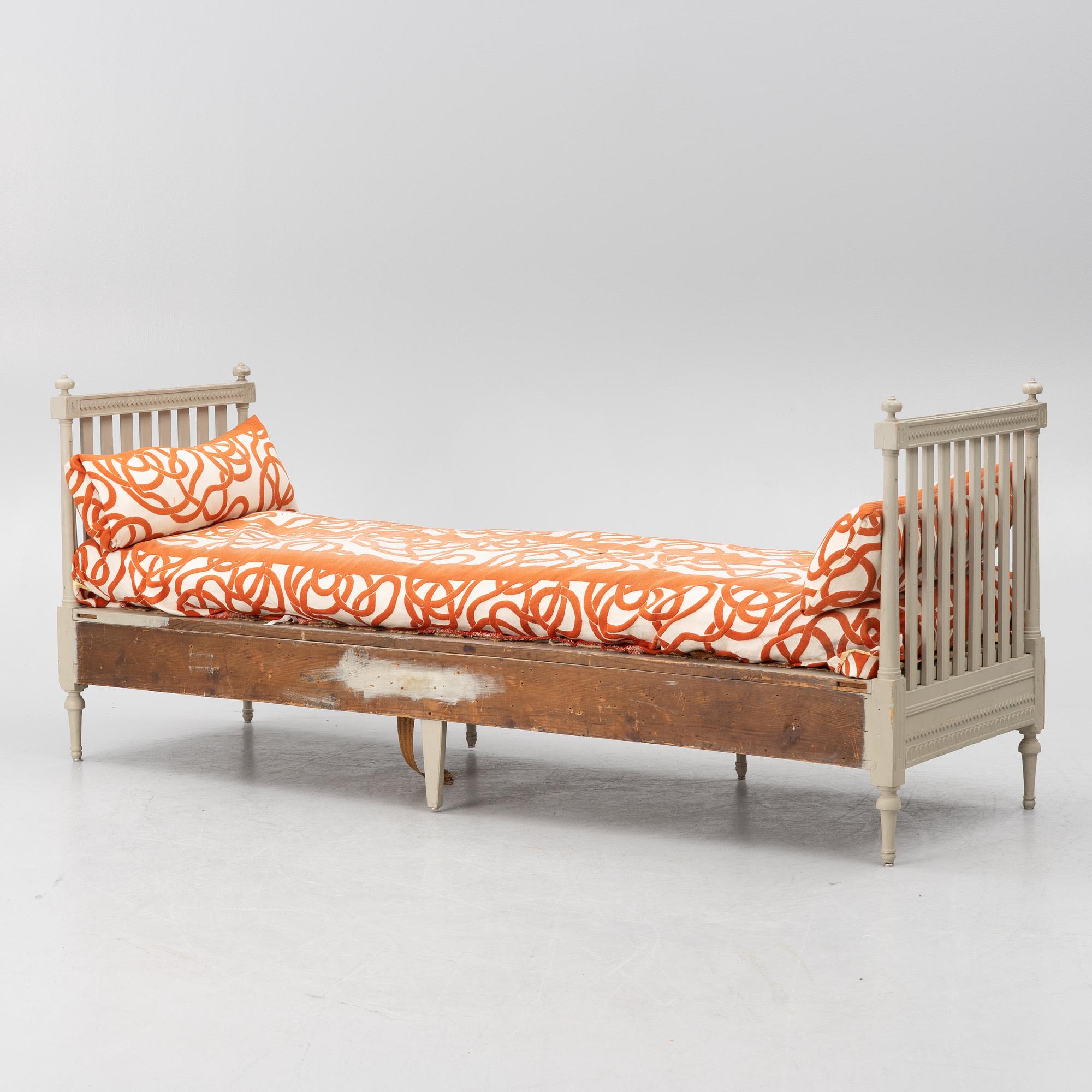 Bänk/soffa, 1800-tal, Gustaviansk stil.