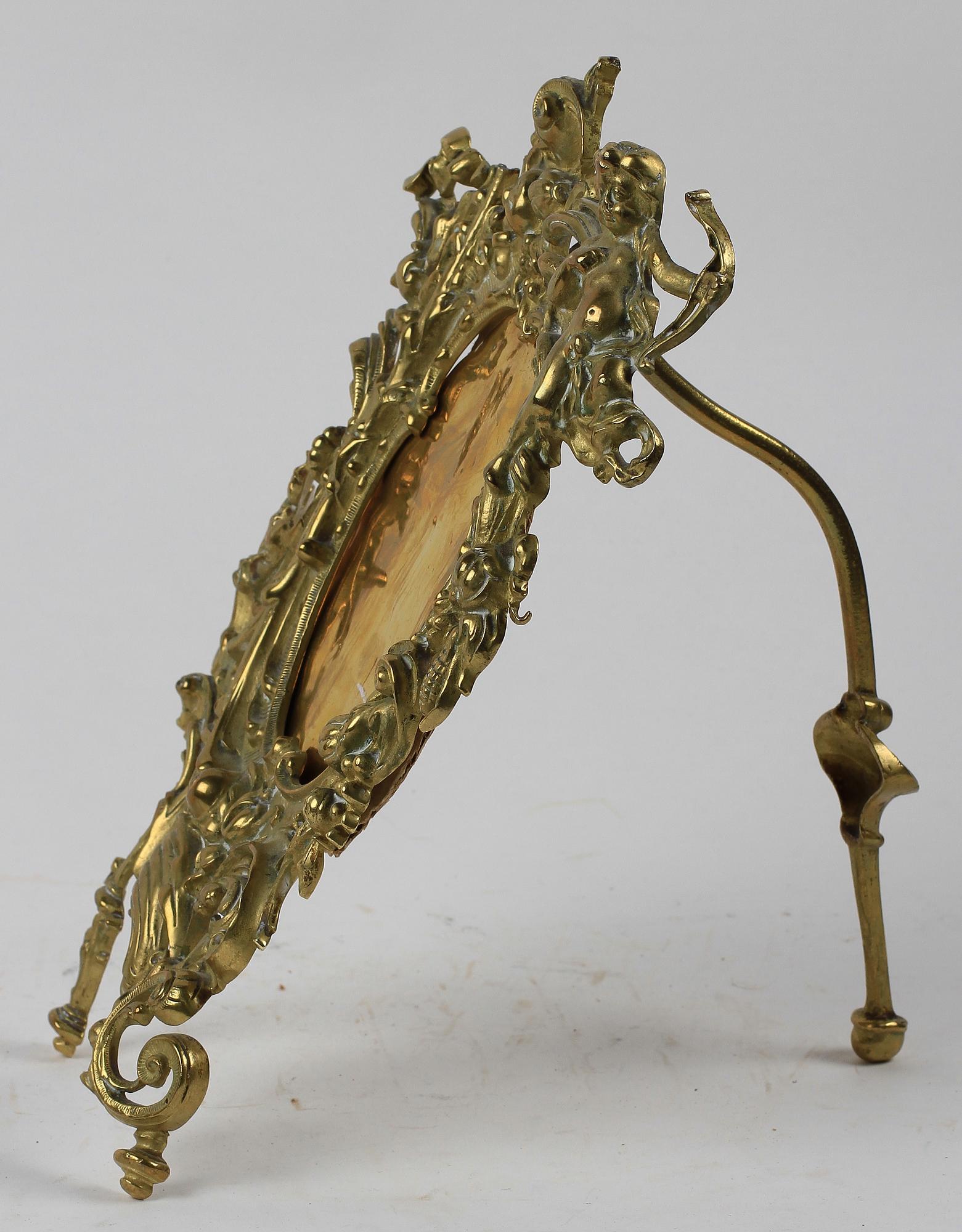 RAM, mässing, nyrokoko, 1800-talets slut.