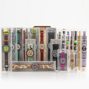 18 Swatch Watches, "No Reserve".