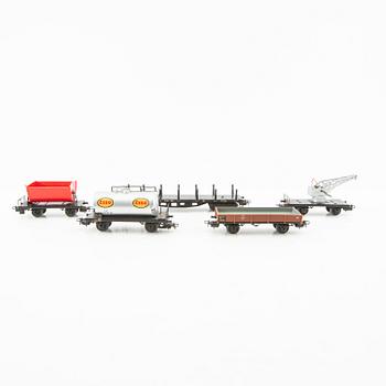 Märklin, train set, including two locomotives, E44039 and 89028.