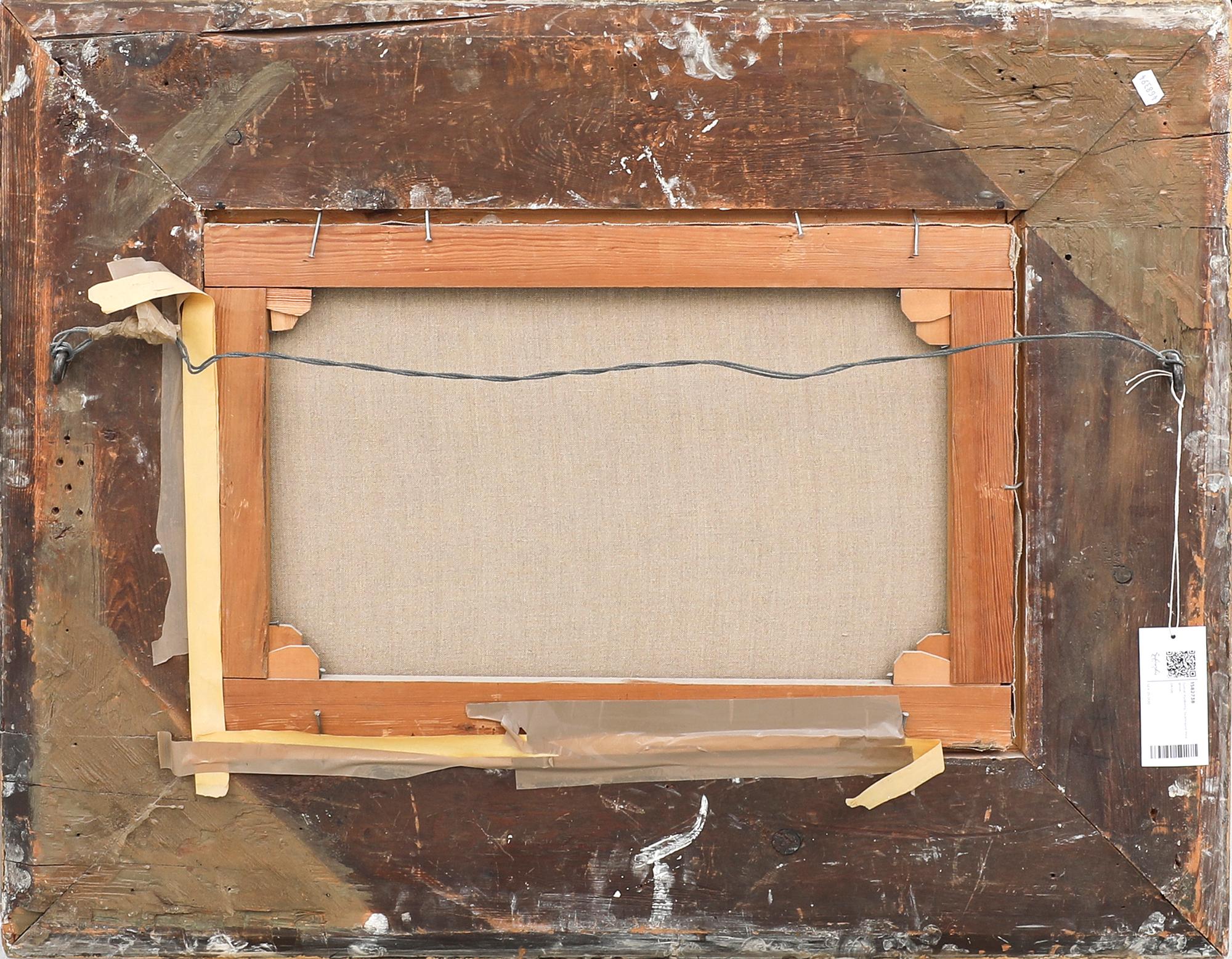 Gustaf Rydberg, Skåne Farm with Pigs.