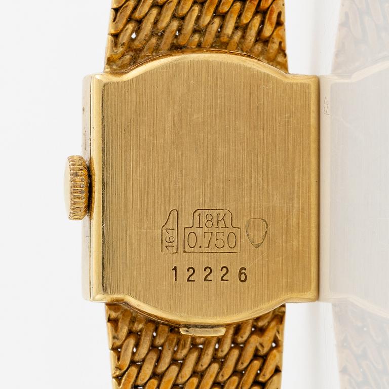 Helvetia, armbandsur, 18K guld, 14,5 mm.