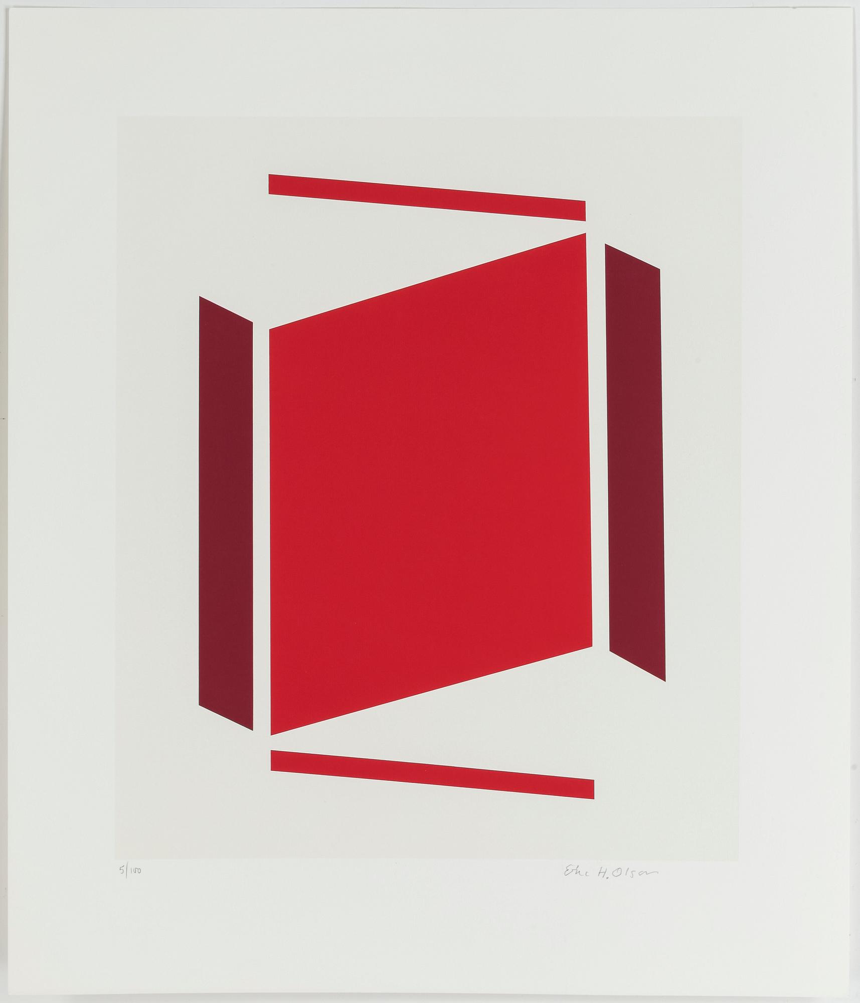 ERIC H OLSON, litografi, signerad och numrera 5/100.