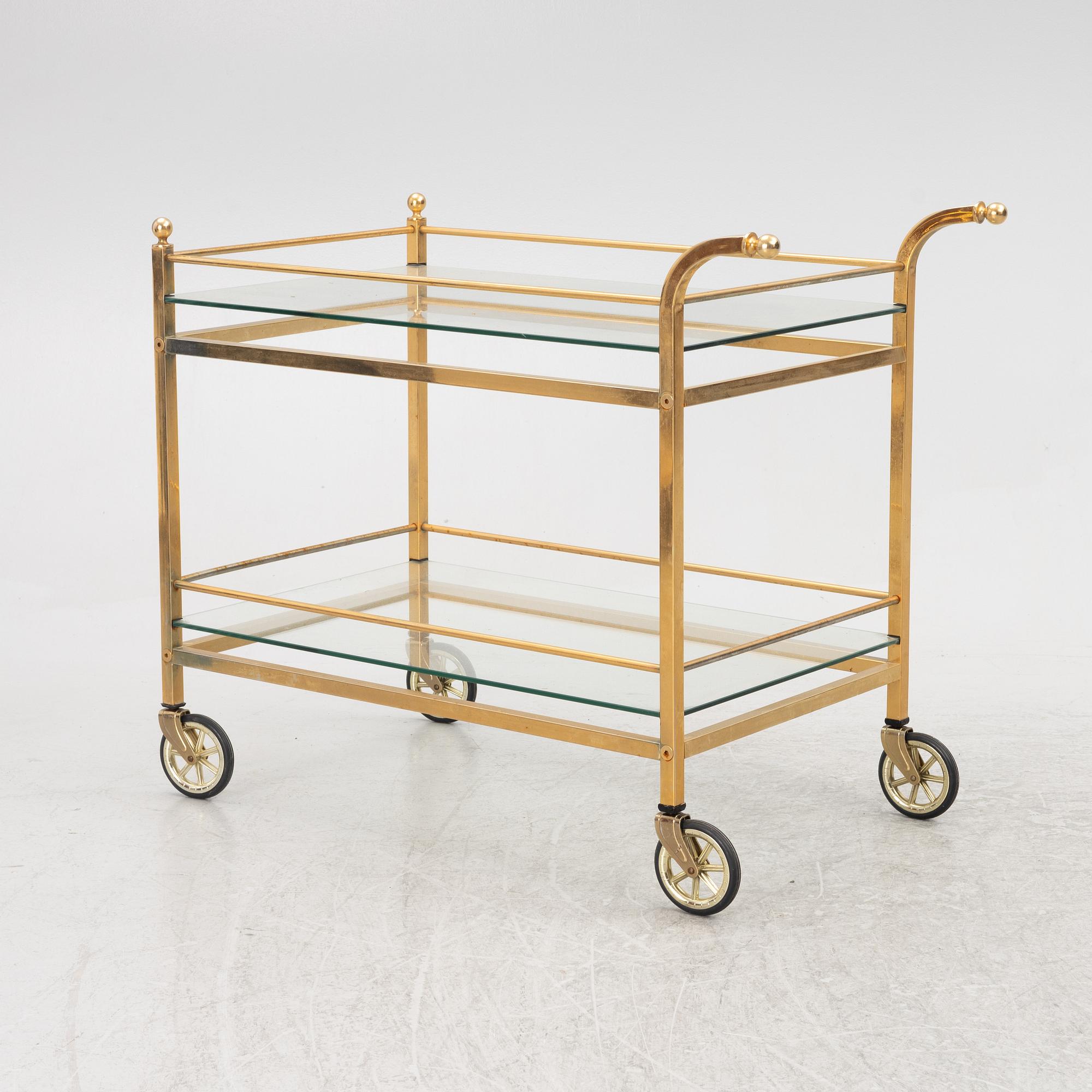 Serving cart, second half of the 20th century.