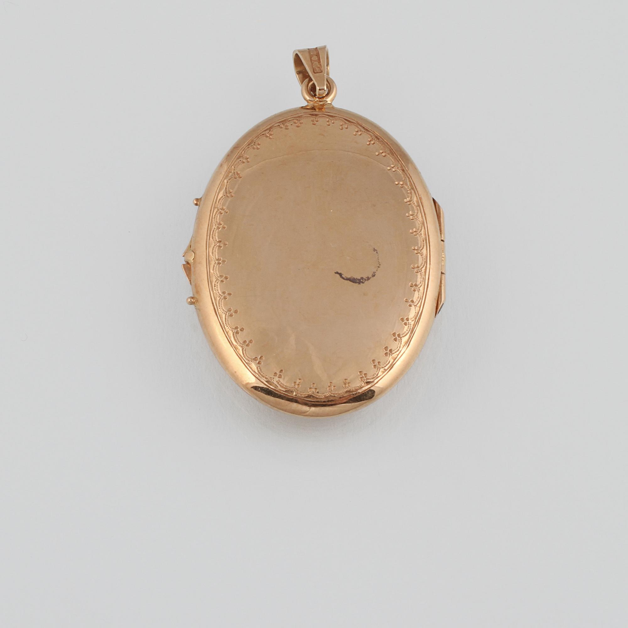 BERLOCK, 18K guld, Gustav dahlgren & Co, Malmö. Vikt 8,4 gram.